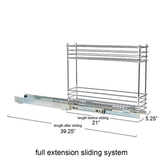 Household Essentials Glidez Narrow Cabinet Organizer